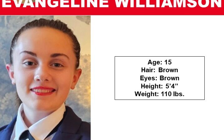 Evangeline Williamson Missing: 15-Year-Old Evangeline Williamson Missing From Our Lady Of Angels Catholic Church in Woodbridge, VA